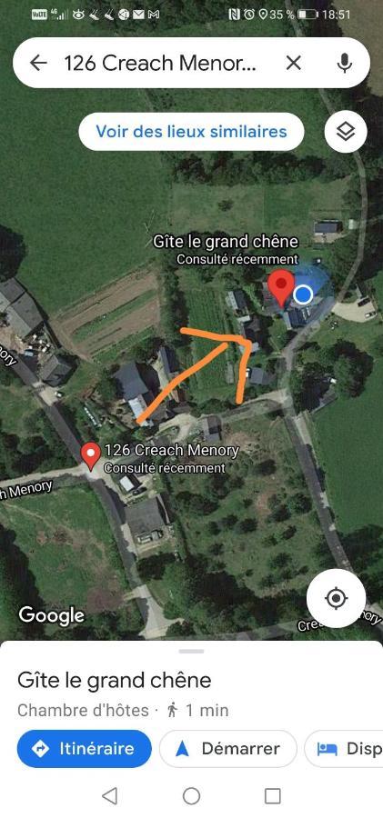 Le Gite "Le Grand Chene" Le Cloitre-Saint-Thegonnec Ngoại thất bức ảnh